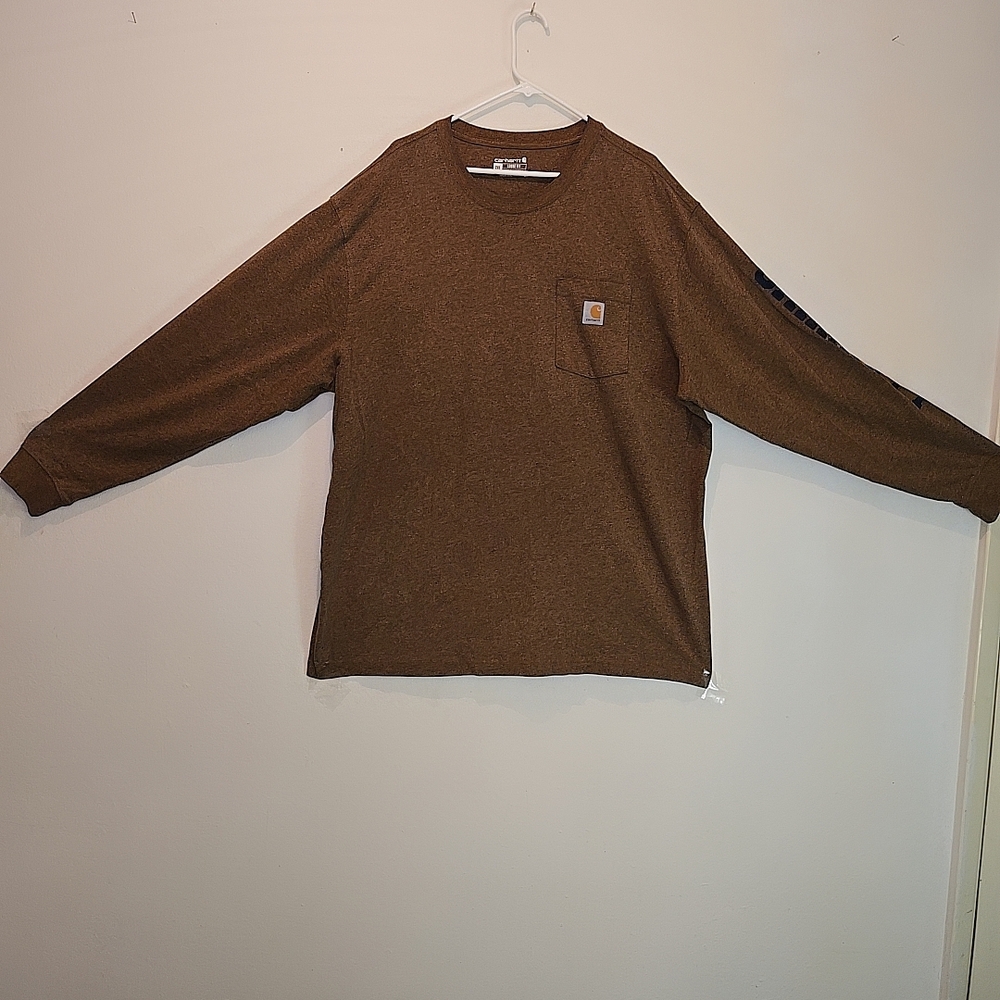 Carhartt Loose Fit Shirt in Brown